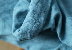 Áo sơ mi linen dài tay cổ đức một túi xéo - NU8141