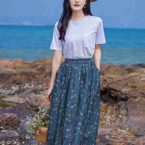 Áo T-shirt ngắn tay cổ tròn một túi - OD0614