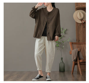 Quần baggy lưng thun ống côn - NU7810