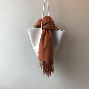 Khăn Cashmere Pashmina một màu - NU4599