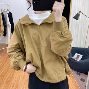 Áo hoodies dài tay lót lông hai túi chéo - NU8072