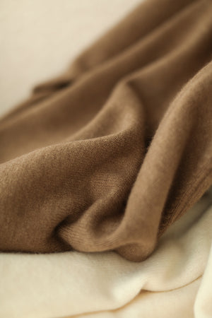 Áo hoodies len cashmere dài tay khóa kéo - NU8117