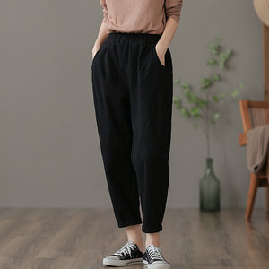 Quần baggy lưng thun ống côn - NU7810