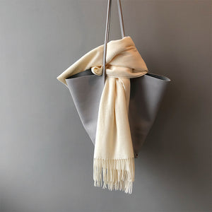 Khăn Cashmere Pashmina một màu - NU4599