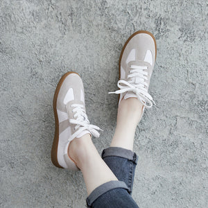 Giày Vans da lộn retro đế bệt  - OD1132