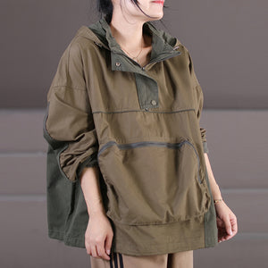 Áo hoodies dài tay túi bao tử form rộng - NU7849