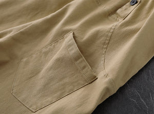 Quần baggy retro khuy kiểu hai túi chéo - NU6656