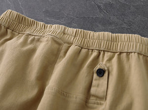 Quần baggy retro khuy kiểu hai túi chéo - NU6656