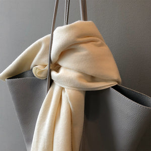 Khăn Cashmere Pashmina một màu - NU4599