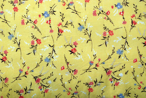 BỘ CHĂN GA COTTON THÔ HOẠ TIẾT HOA LÁ - CG00454 - kamaka.vn - thời trang nhật