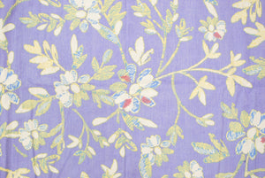 BỘ CHĂN GA COTTON THÔ HOẠ TIẾT HOA LÁ - CG00454 - kamaka.vn - thời trang nhật