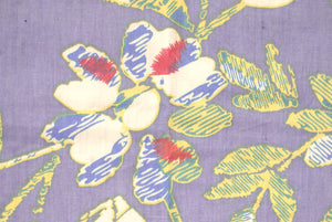 BỘ CHĂN GA COTTON THÔ HOẠ TIẾT HOA LÁ - CG00454 - kamaka.vn - thời trang nhật