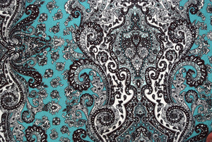 BỘ CHĂN GA XANH ĐÁ NÂU HOẠ TIẾT MOSAIC - CG00439 - kamaka.vn - thời trang nhật