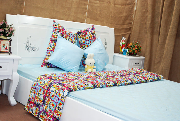 BỘ CHĂN GA THÔ LỤA WONDER WOMEN - CG00446