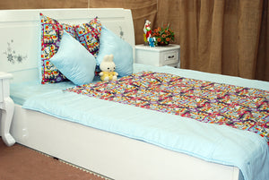 BỘ CHĂN GA THÔ LỤA WONDER WOMEN - CG00446 - kamaka.vn - thời trang nhật