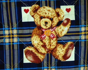 BỘ CHĂN GA GẤU TEDDY - CG00420 - kamaka.vn - thời trang nhật