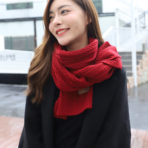 Khăn quàng len đan retro - NU6216