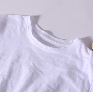 Áo T-shirt ngắn tay cổ tròn một màu - NU5519
