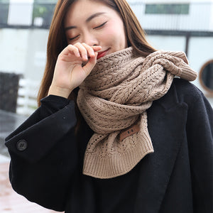 Khăn quàng len đan retro - NU6216