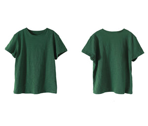 Áo T-shirt ngắn tay cổ tròn một màu - NU5519