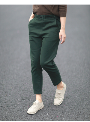Quần baggy hai túi chéo có khuy cài - NU453 - kamaka.vn - thời trang nhật